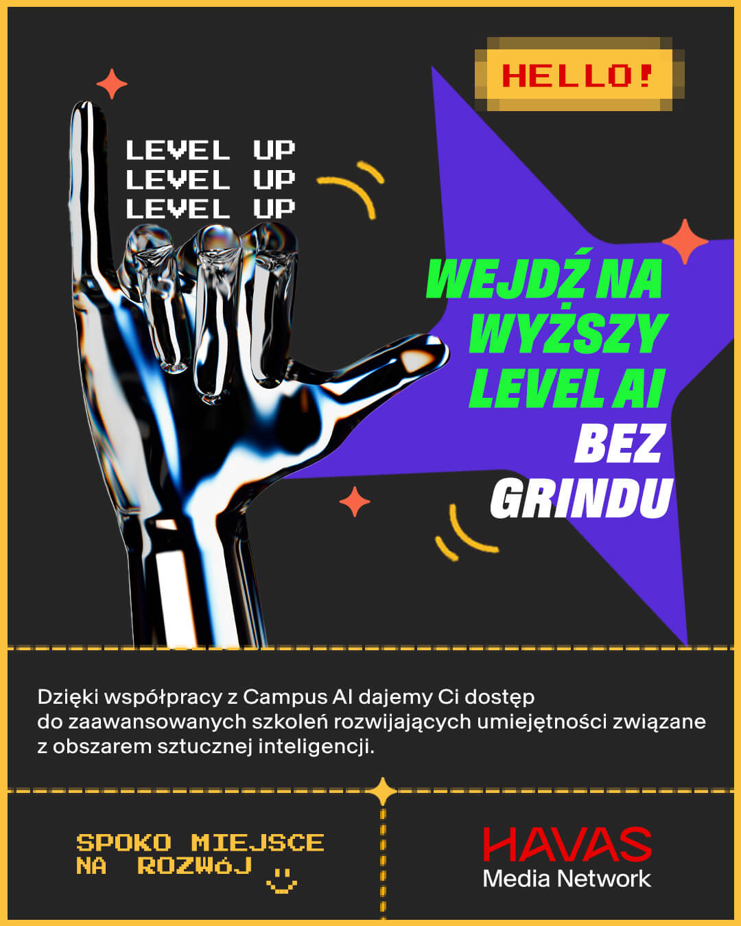 Wejdź na wyższy level z AI bez grindu