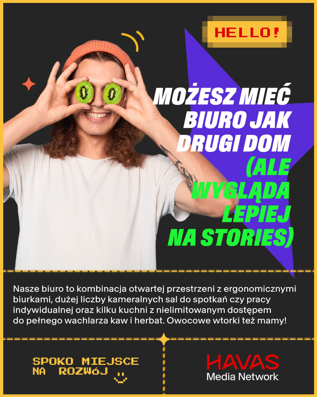 Możesz mieć biuro jak drugi dom (ale wygląda lepiej na stories)