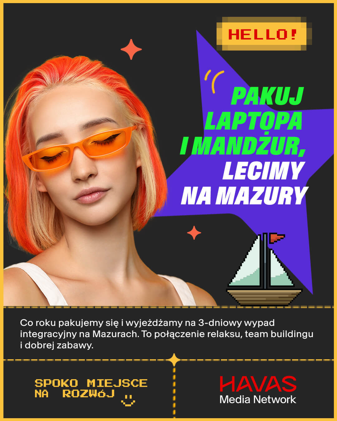Pakuj laptopa w mandżur, lecimy na mazury!