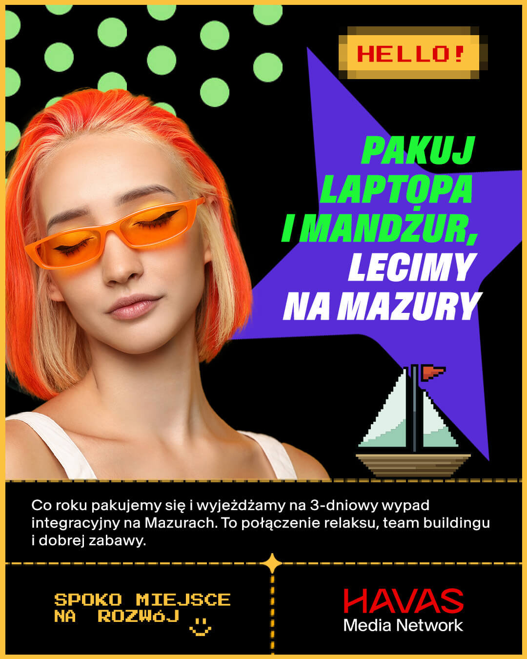 Pakuj laptopa w mandżur, lecimy na mazury!