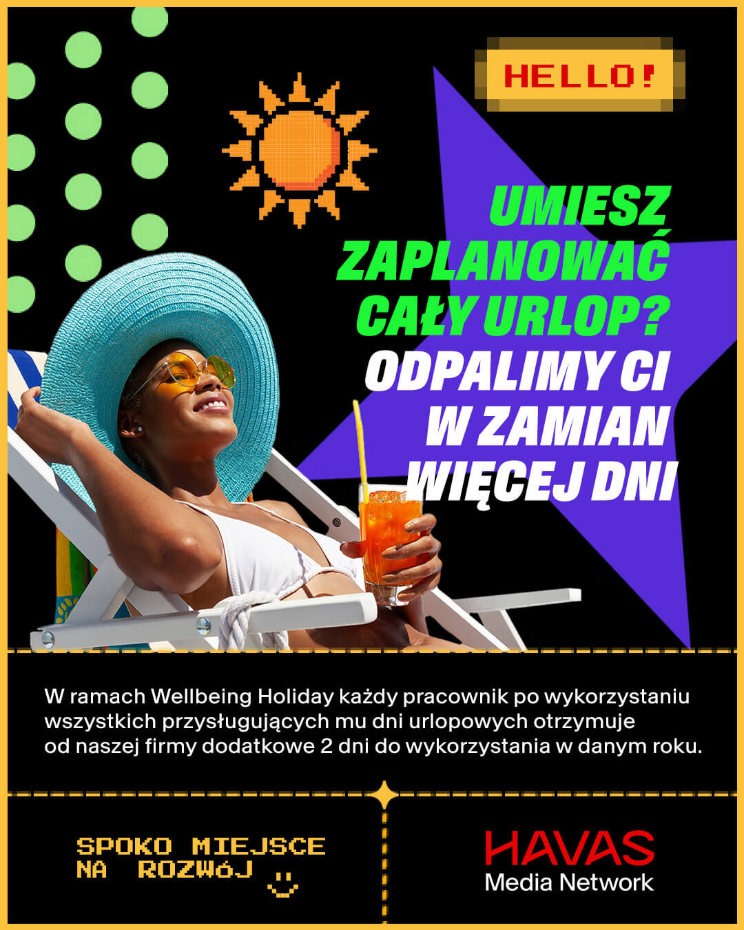 Umiesz zaplanować urlop? Odpalimy Ci w zamian więcej dni!